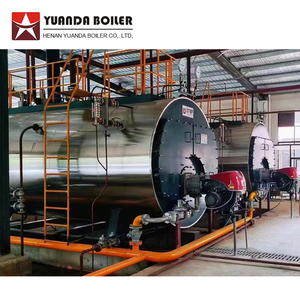Yuanda DIESEL công nghiệp hơi nước nồi hơi ngang thiết kế ống lửa để bảo tồn năng lượng - Product Image 6