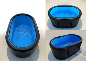 Athlètes Sports Récupération PVC Portable DWF Drop Stitch Cold Therapy Tub Plunge Icebath Pool Gonflable Ice Bath - Product Image 3