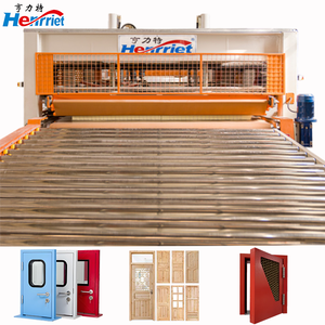 Presse à chaud <span class=keywords><strong>hydraulique</strong></span> à commande PLC haute fréquence pour le laminage <span class=keywords><strong>de</strong></span> panneaux en bois avec alimentation automatique et pression <span class=keywords><strong>de</strong></span> 80T - Product Image 3