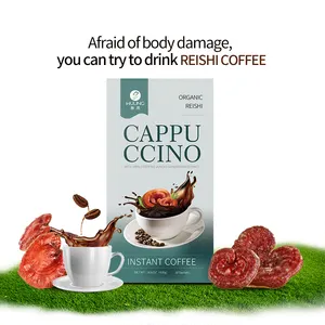 <span class=keywords><strong>Café</strong></span> instantáneo con extracto de hongo Reishi <span class=keywords><strong>café</strong></span> capuchino sabor <span class=keywords><strong>café</strong></span> hongo <span class=keywords><strong>medicinal</strong></span> - Product Image 4