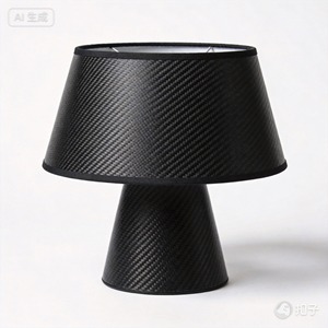 Lampe de bureau en fibre de carbone - Product Image 1