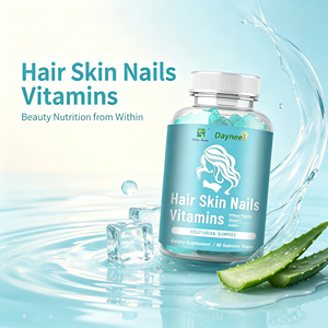 Gomitas de Vitaminas para Cabello, Piel y Uñas, Biotina, Colágeno, Péptidos, Vitamina C y E, Iluminan la Piel, Fortalecen el Cabello y las Uñas, Suplemento de Belleza - Product Image 2