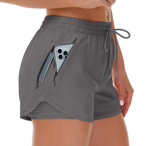 <span class=keywords><strong>Pantaloncini</strong></span> da Fitness ad asciugatura rapida a vita alta da <span class=keywords><strong>donna</strong></span> <span class=keywords><strong>pantaloncini</strong></span> da allenamento larghi e traspiranti con tasche per il <span class=keywords><strong>ciclismo</strong></span> in stile <span class=keywords><strong>pantaloncini</strong></span> Cargo formali - Product Image 5