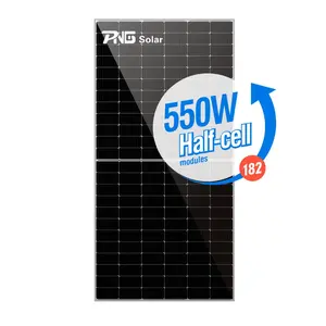 PNG Solar A Grade 530W 535W 540W 545W 550W Monocrystalline Perc 144 Half-Cell Solar Panel with cheap price