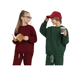 Conjunto Deportivo Informal con Capucha, Estampado de Grafiti, Personalizado, Holgado, para Niños, Unisex - Product Image 6