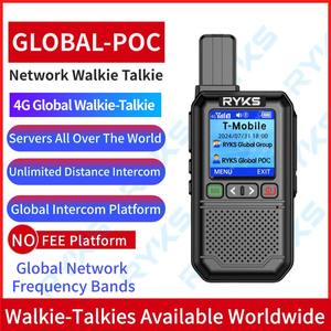Walkkies Talkies 4G Walkie Talkie 5000Km Radio de dos vías Set inalámbrico al aire libre No para Zello Baofeng Uv 5R Quansheng - Product Image 5