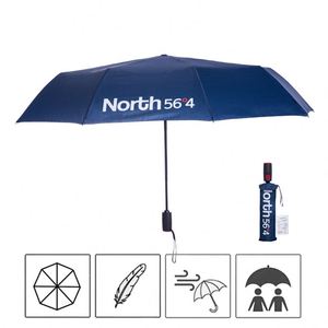 Parapluies Pliables Personnalisés au Design Unique Doigt d'Honneur Amusant, Parapluie Créatif Imprimé à 3 Plis - Product Image 3