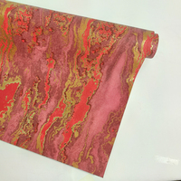 Papier d'emballage cadeau de luxe SY, épais, 150 g/m², rouge, spécial, grand format, écologique, doré, pour la fabrication de boîtes à bijoux