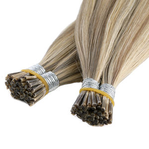 Extensions de cheveux humains pré-collées K.SWIGS, 100% cheveux vierges Remy, pointe en kératine, sans perte de cheveux, couleur naturelle, pour salon. - Product Image 4