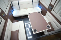 Kit de conversion modulaire pour camping-car Sprinter, mobilier intérieur de camping-car avec salle de bain, réfrigérateur, lit en U