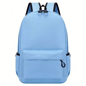 2025 <b>Simple</b> Solid Color Casual Zipper <b>Backpack</b> Can Choose Different Colors of - Product Image 4