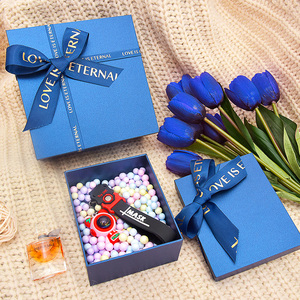 Hộp Quà Tặng Thắt Nơ Giấy Tùy Chỉnh Hộp Quà Tặng Kiểu Ruy Băng Nơ Chấp Nhận Nhiều Phong Cách - Product Image 4