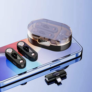 Porpiu 2.4G Xách Tay Không Dây Microphone 3-Trong 1 Giao Diện Tiếng Ồn Hủy Bỏ Tương Thích Điện Thoại Di Động Máy Ảnh Các Thiết Bị Khác C - Product Image 4