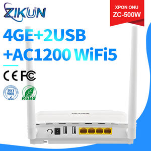 Módem ONT XPON Ultra Estable, Red de Fibra Óptica, AC1200 WiFi5, 4GE+2USB+2.4G&5G con 2 Antenas - Product Image 2