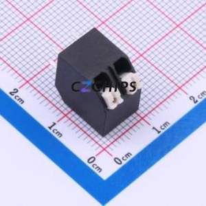 JL212S-50002B01 Spring Terminal Block Through hole Component (THT),P=5mm Connector 1x2P 5mm Black Through Hole - Product Image 1