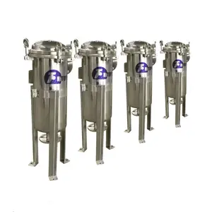 China market water purification costs,low price vertical structure bag filter