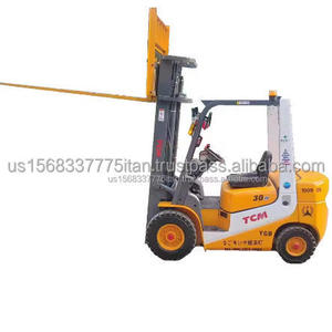 High Quality <b>Used</b> TCM 3T Forklift Original ISUZU Diesel/GAS Engine Direct Japan for Retail Industries 3T 5T 10T 20T Available - Product Image 1
