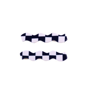 Barrette rose pour enfants en acétate et résine italiennes, fabriquée en Chine, pour fêtes - Product Image 2