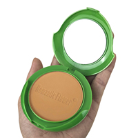 Poudre compacte mate longue tenue 3 teintes avec miroir et houppette – Maquillage naturel waterproof – Offre spéciale