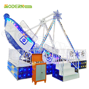 เครื่องเล่นสวนสนุกธีมโจรสลัดสุดตื่นเต้น ทำจากไฟเบอร์กลาส สวยงาม พร้อมจำหน่าย - Product Image 2