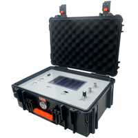 Analyseur portable de qualité de l'air comprimé, détecteur de gaz ISO8573, mesure du point de rosée, des vapeurs d'huile et des particules solides