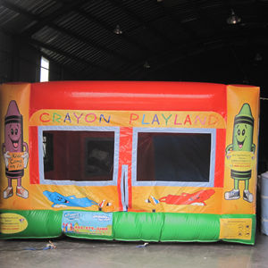 Château gonflable CRAYON PRAYLAND combo pour location commerciale lors de fêtes - Product Image 1