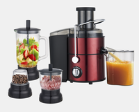 Top vente multi-fonctionnel Heavy Duty grande puissance haute vitesse extracteur de presse-agrumes électrique mélangeur de jus broyeur mélangeur