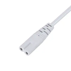 Evrensel 2-Prong erkek IEC320 C17 fiş 2Prong dişi adaptör AC güç kablosu PS4 Pro ab/abd standart şarj kablosu