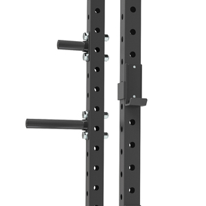 Savage Series Half Power Rack en métal avec barre <span class=keywords><strong>de</strong></span> traction multiple et support pour bandes <span class=keywords><strong>de</strong></span> résistance pour usage commercial - Product Image 3