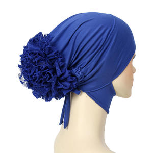 Capuchon en jersey personnalisé de haute qualité <span class=keywords><strong>Hijab</strong></span> volumateur malaisien capuchon intérieur musulman couvre-chef pour femmes - Product Image 5
