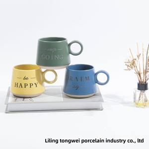 Tasse en grès personnalisée professionnelle, design créatif et raffiné, résistante au lave-vaisselle et au micro-ondes - Product Image 3