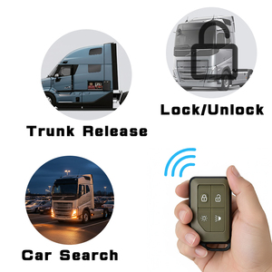 نظام قفل مركزي ذكي للشاحنات يعمل عن بعد بجهد 24 فولت مع نظام دخول بدون مفتاح - Product Image 4