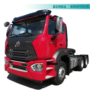 Yeni kamyon kafa sinotruk howo 6x4 ana taşıyıcı/traktör kafası/traktör kamyon 430hp