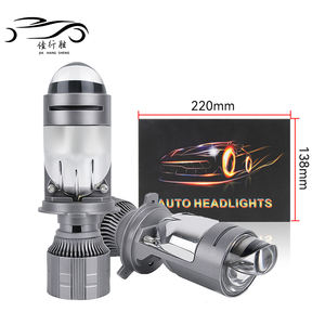 JHS Factory Wholesale H4 Led Headlight High Bulb Low Beam 60W 6000K A82 Projector Lens Bi LED Projector <strong>Light</strong> for Car - Product Image 1