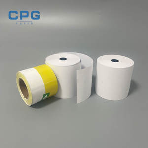 Papier thermique sans phénol en gros d'usine, haute qualité, certifié FSC, pour caisses enregistreuses, machines POS/ATM, ruban de reçu - Product Image 1