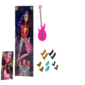 Nuovo Set di Modellini in PVC <span class=keywords><strong>K</strong></span> per Cacciatori di Demoni con Chitarra Card-<span class=keywords><strong>K</strong></span>- Bambola del Gruppo Femminile - Product Image 1