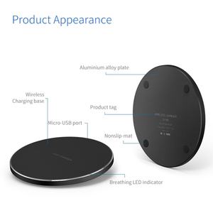Cargador inalámbrico universal de fábrica para iPhone Samsung - Product Image 4