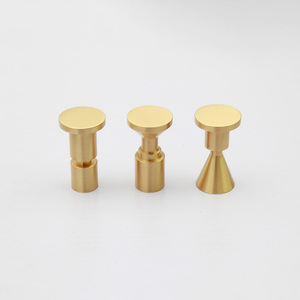 Maxery Thiết Kế Độc Đáo Sang Trọng Satin Brass Tường Móc Rắn Brass Quần Áo Móc Cho Treo Phòng Tắm Khăn Quần Áo - Product Image 4