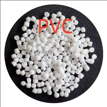 Deeltjesvorm Plastic Pvc Pellets Samengestelde Grondstoffen Zachte Pvc-Korrel Voor Slang