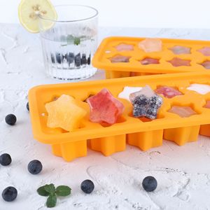 Prodotti per la cucina vassoio di ghiaccio a forma di cuore utensili a forma di stella stampi per ghiaccio da cucina tavolo in Silicone vassoio per cubetti di ghiaccio - Product Image 2