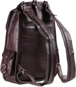 Handmade World Full Grain Leather Backpack <b>for</b> <b>Men</b> – 18 Inch Laptop <b>Bag</b>, Handmade Real Leather, Business Travel <b>Work</b> Backpack - Product Image 5