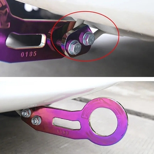 Gancho de Remolque Trasero Decorativo de Aluminio para Automóviles JDM, Gancho de Remolque Trasero de Aluminio para Carreras - Product Image 5