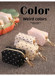 Dispensador de Bolsas para Excrementos de Perro, Estilo Coreano, Ecológico, de Malla de Nailon Transparente, Ligero, para Exteriores, Modelo CPBH, Color Sólido - Product Image 6