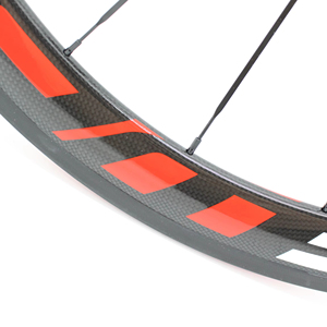 Jeu de roues de vélo de route en fibre de <span class=keywords><strong>carbone</strong></span> 700c pour frein à disque, profil de <span class=keywords><strong>jante</strong></span> <span class=keywords><strong>38mm</strong></span> 50mm 60mm, 20 24 trous, hauteur de cadre - Product Image 4