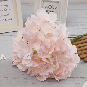 Suministros DE BODA Decoración <span class=keywords><strong>Flor</strong></span> Artificial 5 Cabezas Hortensia para la decoración del banquete de boda 5 Ramas Ramo de Hortensia - Product Image 2