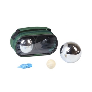 Meilleure Vente ZQURE Ensemble <span class=keywords><strong>de</strong></span> 2 <span class=keywords><strong>Boules</strong></span> <span class=keywords><strong>de</strong></span> <span class=keywords><strong>Pétanque</strong></span> Anti-Rouille pour Jeux Traditionnels <span class=keywords><strong>de</strong></span> Jardin et <span class=keywords><strong>de</strong></span> Plage, Amusement Familial - Product Image 5