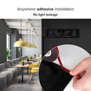 DC5V USB Blue tooth APP Contrôle Flexible Numérique LED Écran RVB LED Matrice Panneau Pixel Motif Graffiti Texte Animation Affichage - Product Image 5