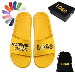 L&J 2026 Nouvelles pantoufles pour hommes en EVA légères, imperméables, antidérapantes, respirantes, avec doublure en cuir véritable, logo personnalisable - Product Image 1