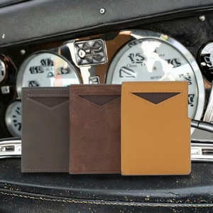 For Boshiho <b>RFID</b> <b>Blocking</b> Slim <b>Wallet</b> Elastic Band Money Clip Zipper Coin Pocket Magnet Expandable Card Case Lining Material - Product Image 2