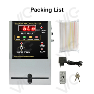 Testeur d'alcoolémie à monnayeur, éthylotest OEM et ODM pour bars et lieux publics, en stock, test d'alcool unidirectionnel - Product Image 6